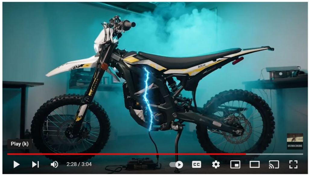 Electric Dirt Bike the Surron Ultra Bee with Ryan Kluftinger from F9. Electrics hit the big time on utube